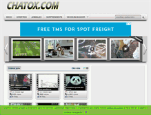 Tablet Screenshot of chatox.com